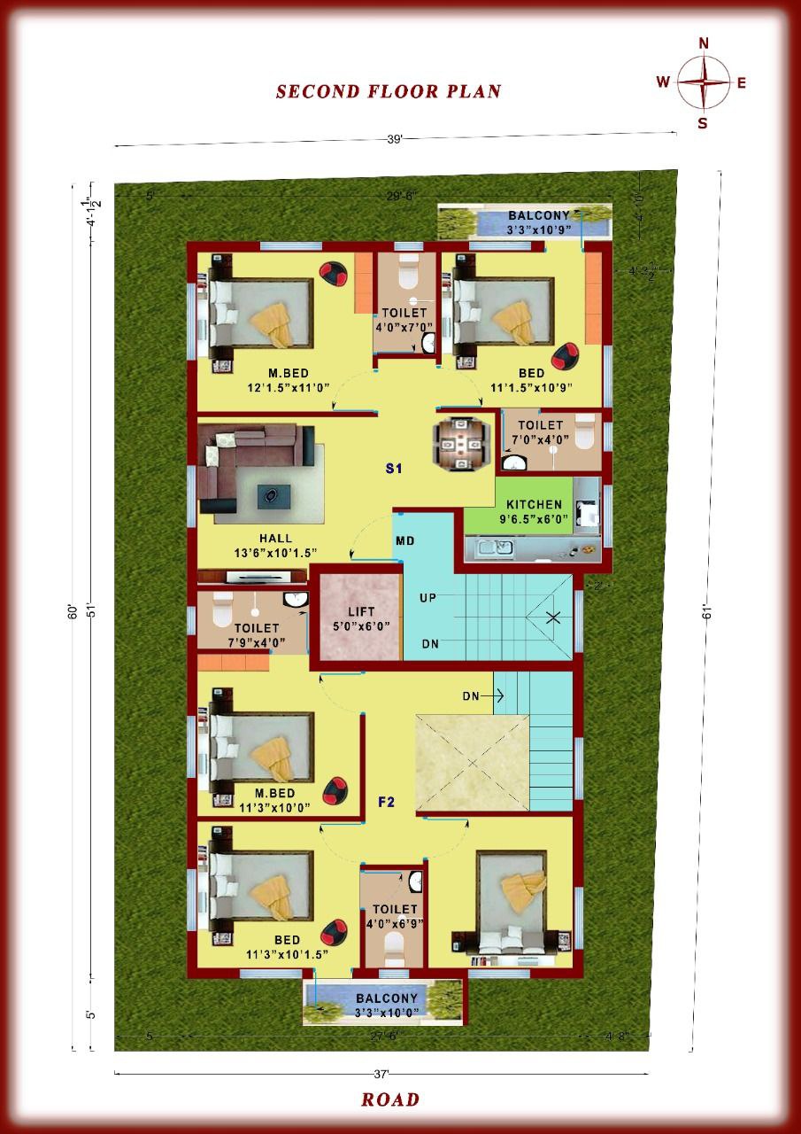Rendered Floor Plans Experts in Chennai